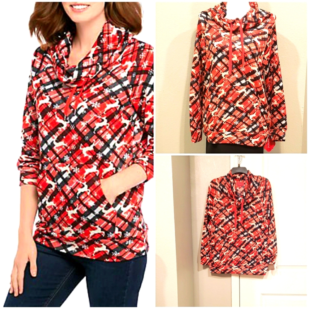 LADIES  CHRISTMAS  TOP